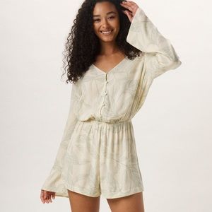 NWT The Normal Brand Bell Sleeve Romper